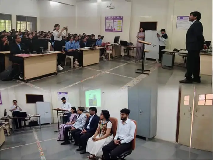 Seminar on DBMS at SNJB Polytechnic College, Chandwad